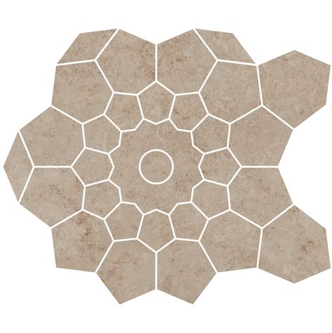 Bloom Mosaic Upstone Jura Beige Pera Tile