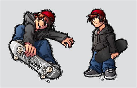 Skater Kid By Warrenlouw On Deviantart