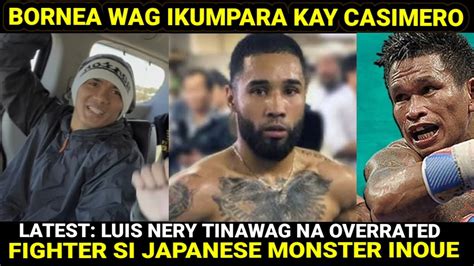 Bornea Wag Kami Ikumpara Kay Casimero Nerry Tatanggalan Ng Maskara Si