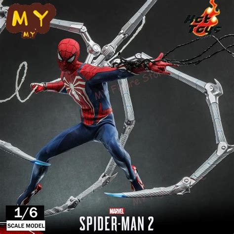 Jual Original Hot Toys Spider Man Action Figure 1 6 Spiderman Anime