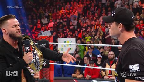 John Cena Appears On Raw Accepts Challenge From Austin Theory For Wrestlemania 39 411mania