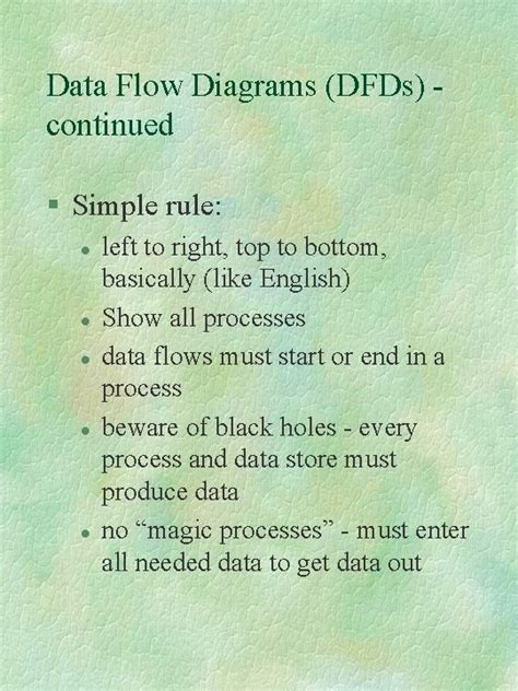 Data Flow Diagrams Dfds Analysis Tool System Modeling