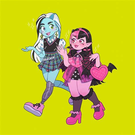 Natalie Rosalinda On Twitter I Love These Two Monsterhigh