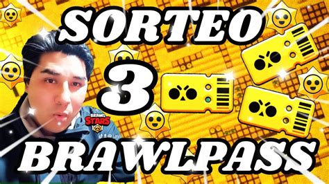 Sorteo 3 Brawlpass De 6 99 🤑😱en Brawl Stars Premio Se Entregara En Enero Donde Abran Solo A