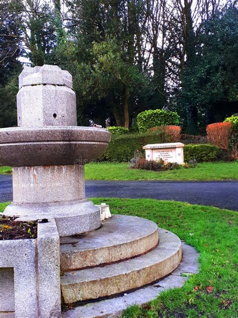 A Winters Day In Padiham Memorial Park In Lancashire Stock Photo