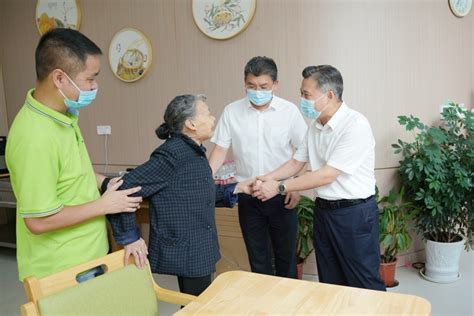 省民政厅厅长沈铭权莅景调研民政工作