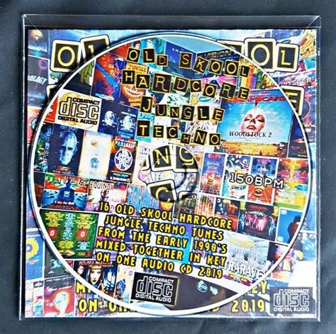 Old Skool Hardcore Jungle Techno S Dj Mixed Cd New Music Mix