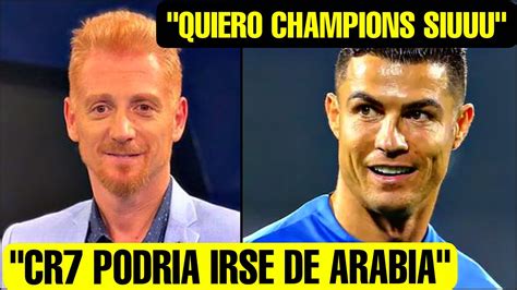 Noticion Brutal Sobre Cristiano Ronaldo Y Su Marcha De Arabia Liberman