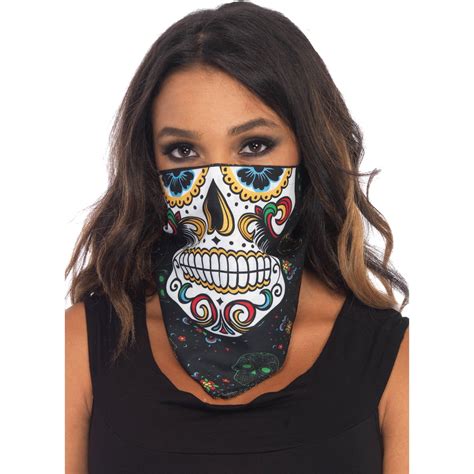 Leg Avenue Day Of The Dead Sugar Skull Bandana