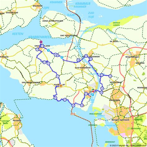 Tour Of Tholen Tholen Cycling Route Route Nl