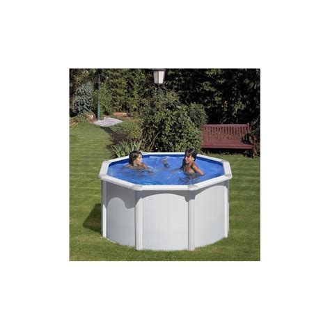 Piscina Desmontable De Acero Fidji Redonda Gre