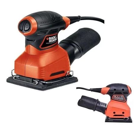 Lixadeira Roto Orbital W Comcoletor V V Black Decker