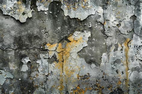 Premium Photo Vintage Aged Gray Cement Wall Texture Background For Design