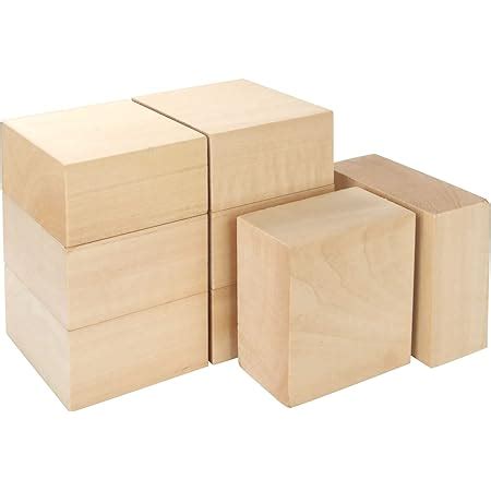 Amazon DIRBUY 8 Pcs Large Basswood Blocks For Carving And Crafts