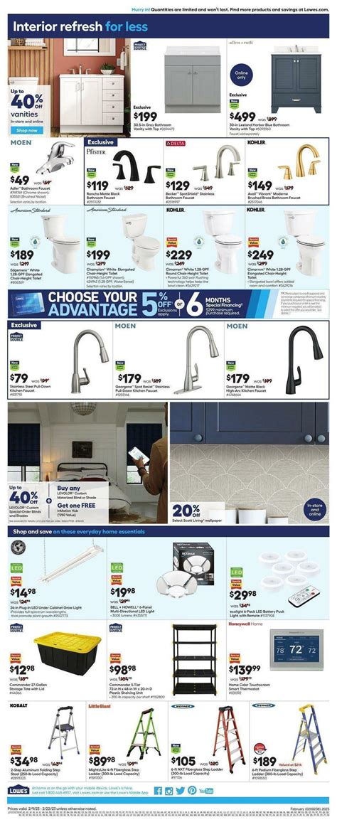 Lowe S Weekly Ads Deals From February 9 Page 2