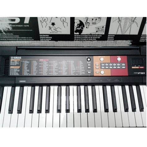 Yamaha Standard Keyboard (PSR-F51), Hobbies & Toys, Music & Media ...