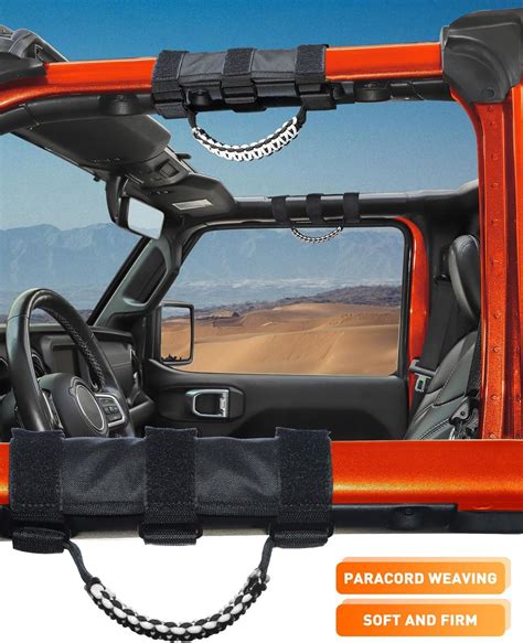 Savadicar Paquete De Asas De Agarre Compatibles Con Jeep Wrangler Cj