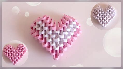 Origami 3D Heart Hướng Dẫn Từng Bước Tạo Trái Tim Giấy Ấn Tượng