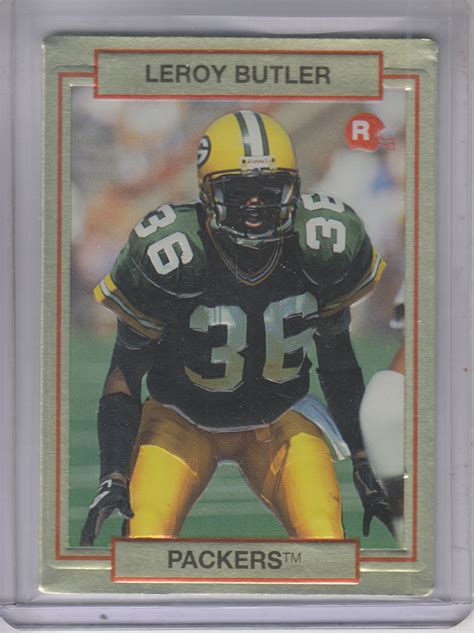 Action Packed Rookie Update Leroy Butler Rc Nm Mt Wonder