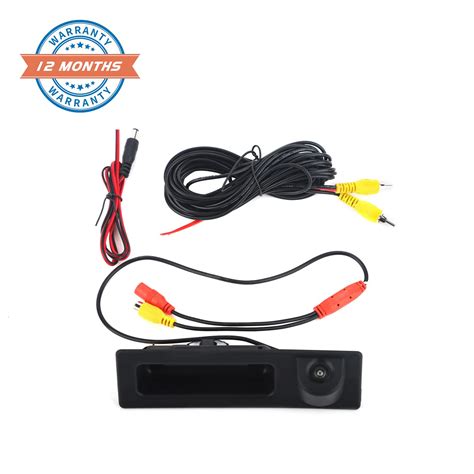 ZONFANT HD 1280x720p Rear View Camera Trunk Handle Rear View Reverse