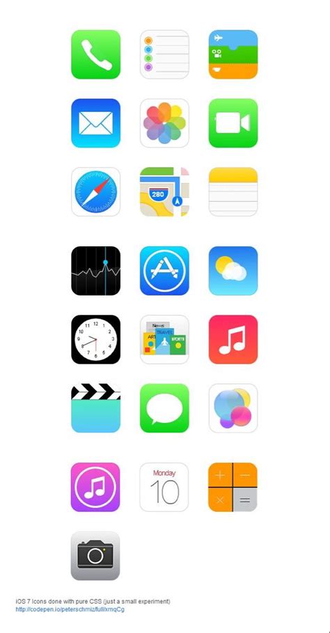 Ios Icons By Eatosdesign On Deviantart Artofit