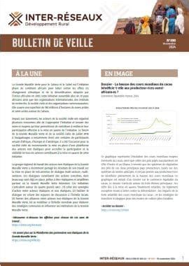 Calendrier agricole pour la première campagne 2024 Inter réseaux