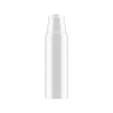 Rendered 3d Png White Plastic Bottle Spray Glossy 3d Rendering