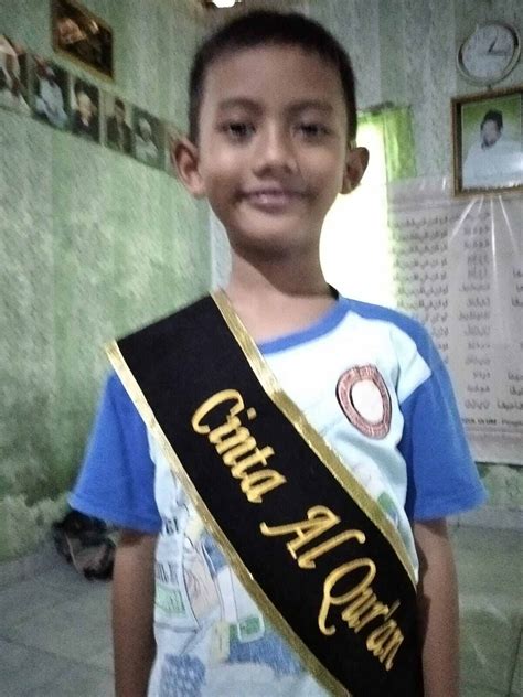 Sehari Jadi Selempang Wisuda Anak Selempang Kain Bludru Selempang