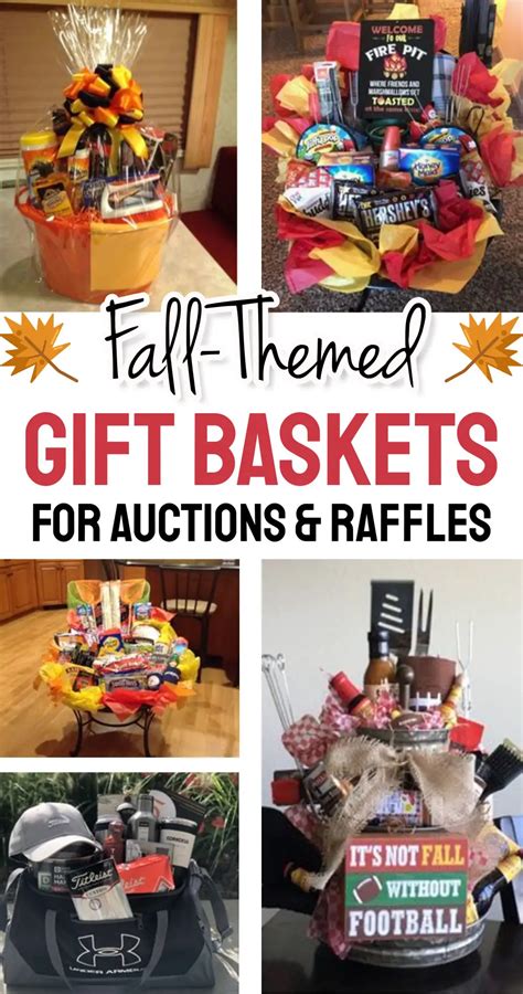 57 Raffle Gift Basket Ideas For Fundraisers And Silent Auctions Fall