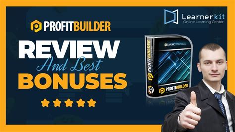 Wp Profit Builder Review Profit Builder Best Bonuses Youtube