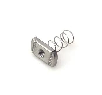 Stainless Steel M Long Spring Nut Channel Nut Mm Spring Length