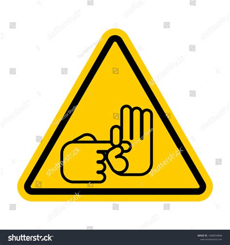 Attention Sex Gesture Caution Slang Finger Stock Vector Royalty Free 1468034846