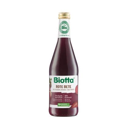 Biotta Rote Bete Ml Ml Online Kaufen Docmorris