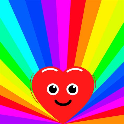 Rainbow Heart