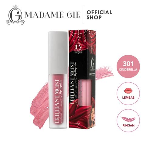 Jual Madame Gie Brilliant Moist Velvet And Smooth Lip Liquide Shopee