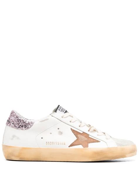 Golden Goose Super Star Low Top Sneakers Farfetch