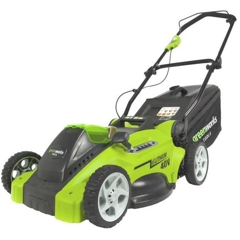 Greenworks Tondeuse Lectrique G Lm K V Cm Batterie