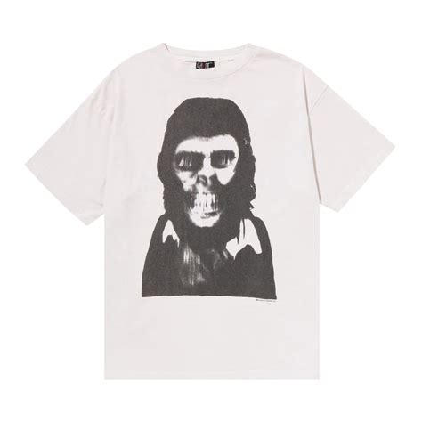 Buy Bape X Saint Mxxxxxx Skull Tee White 1j23 109 902 White Goat