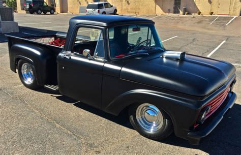 1965 Ford F100 Pickup Custom Black Widow Show Truck Rat Rod Pro Street Resto Mod For Sale In