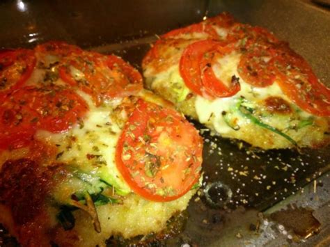 Überbackenes Schnitzel TOMATE MOZZARELLA Rezept kochbar de