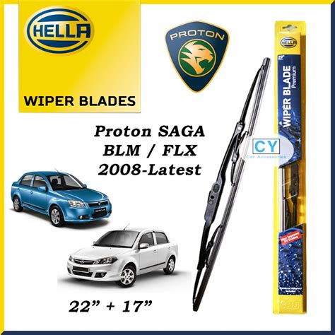 HELLA Premium Wiper Blades Proton Saga BLM FLX Wiper Blades 22