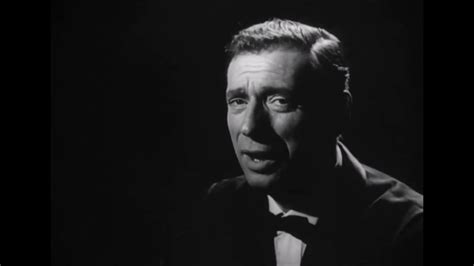 Yves Montand Paris At Night Pr Vert Tv Show Hq Stereo Youtube