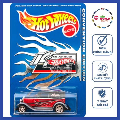Xe mô hình Hot Wheels Convention Edition th Annual Ford Delivery bánh cao su