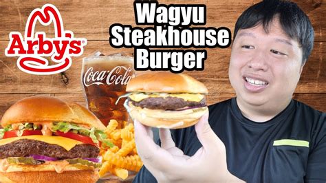 Arbys Wagyu Steakhouse Burger Review Is It Worth It Youtube