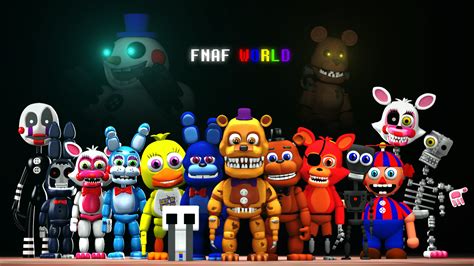 Fnaf World By Rhydonyt On Deviantart