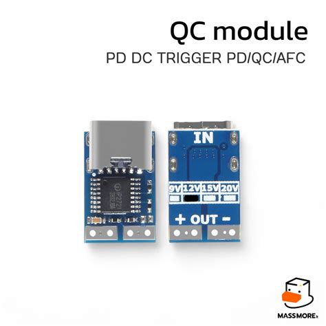 PD DC Trigger QC Module Chip IP2721 USB Type C PD QC AFC Optional 9V