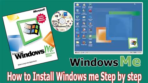 How To Install Windows Me Step By Step Youtube