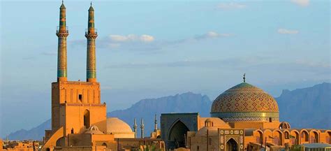 Jameh Mosque Of Yazd Iran Masjed E Jameh ⭐ Iranontour