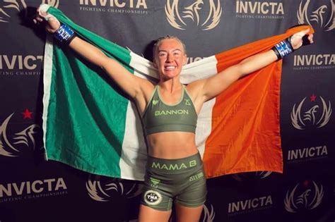 Shauna Bannon Becomes The Second Irish Female Fighter In History To