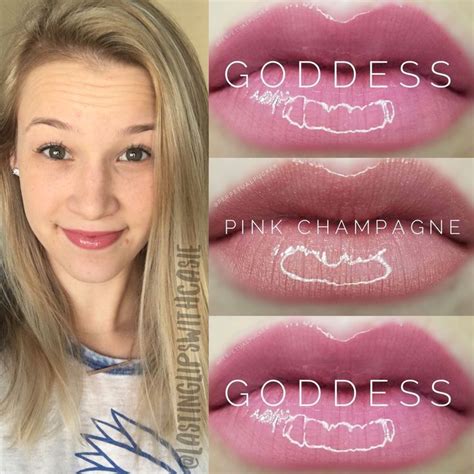 Pin On My Style Pink Champagne Glossy Makeup Lipsense Gloss